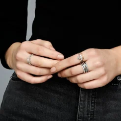 Pandora Bague<Bague V scintillante Timeless