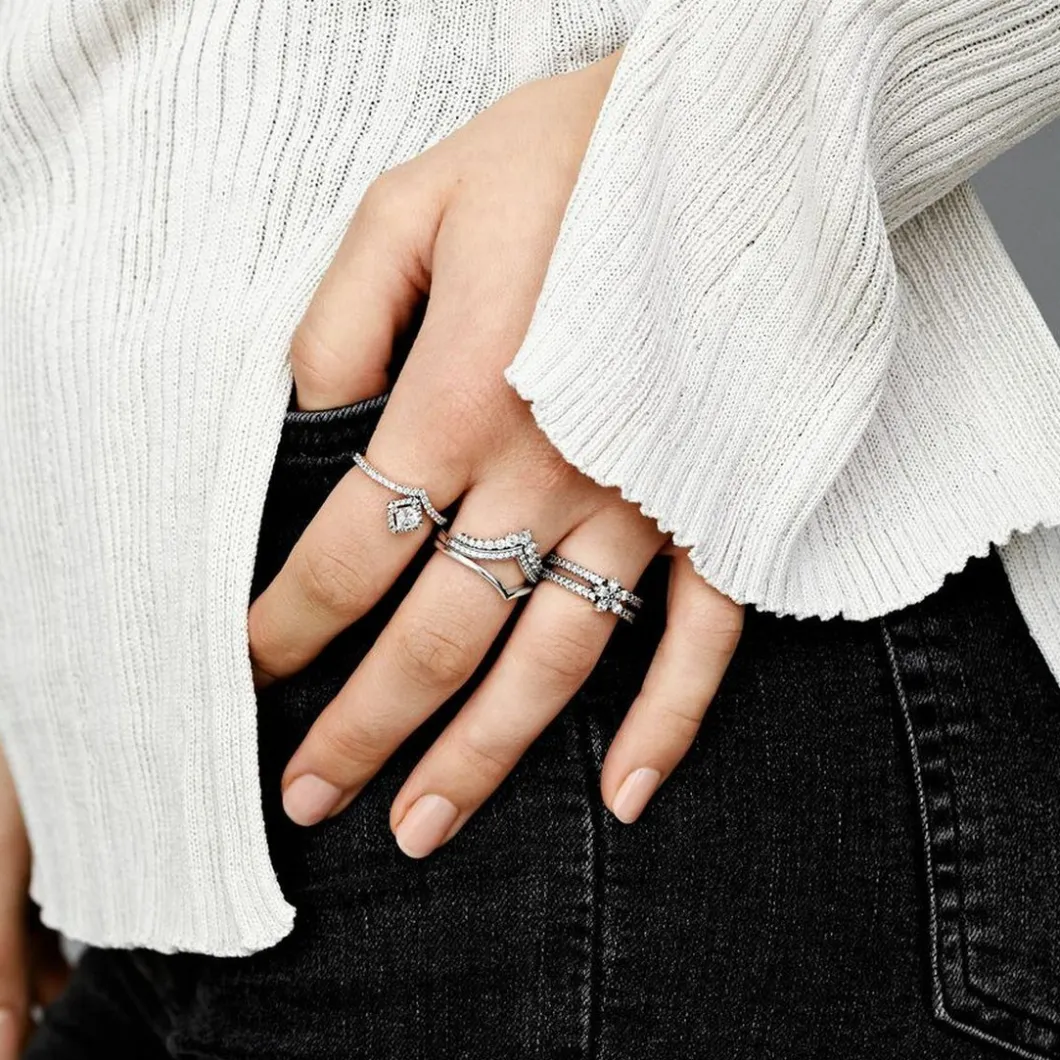 Pandora Bague<Bague Vœu Princesse Timeless Argent 925/1000ᵉ