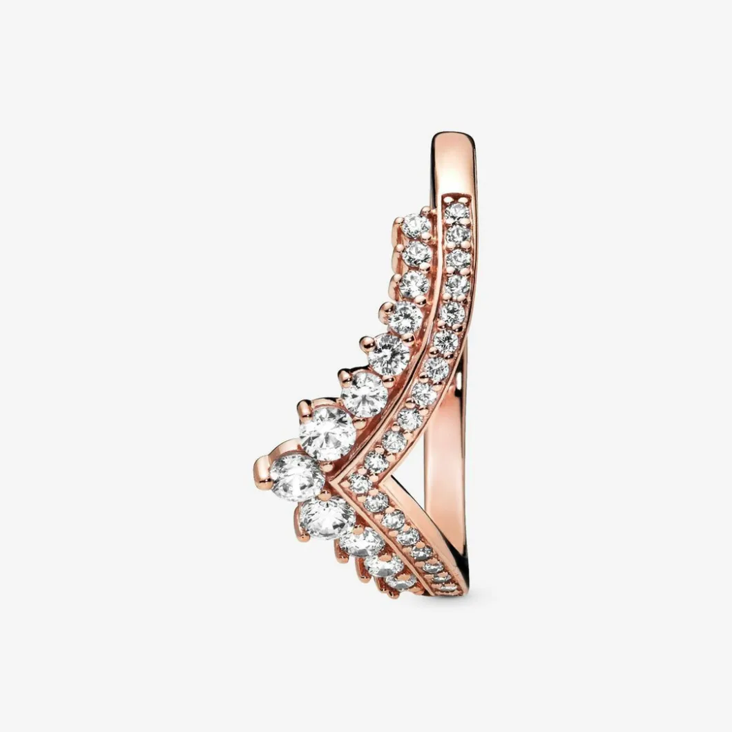 Pandora Bague<Bague Vœu Princesse Timeless Métal doré à l’Or Rose fin 585/1000ᵉ