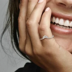 Pandora Bague<Bague Vœu Tiare Timeless