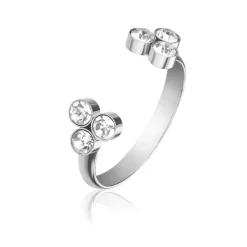 Emily Westwood Bijoux Bague<Bague WR1015S Argent