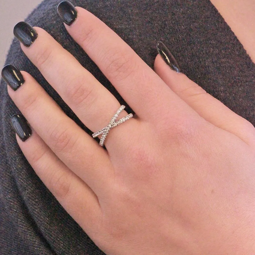 MYC-Paris Bague<Bague X Finition Argentée