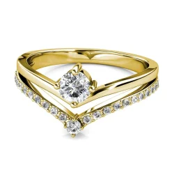 MYC-Paris Bague<Bague Zinnia Finition Or