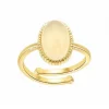 Angèle M Bijoux Bague<Bagues Femme B2457-WHITE-ONYX - Angèle M