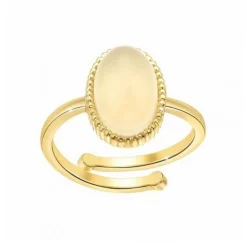 Angèle M Bijoux Bague<Bagues Femme B2457-WHITE-ONYX - Angèle M