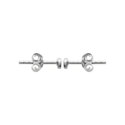 Maison de la Bijouterie Boucles D'Oreilles<Boucles d'oreille mixte argent rhodié serti clos rhodie - Z5ZZ5Z0Y