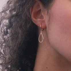 MYC-Paris Boucles D'Oreilles<Boucles d'oreilles Femme - Laiton Doré Rose Pendantes