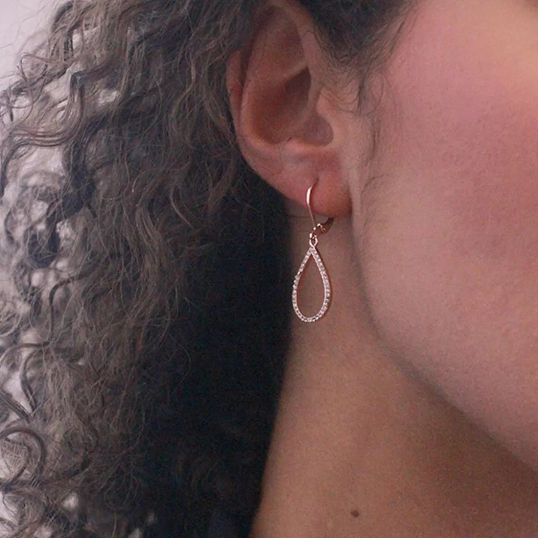 MYC-Paris Boucles D'Oreilles<Boucles d'oreilles Femme - Laiton Doré Rose Pendantes