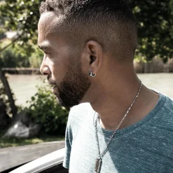 Rochet Boucles D'Oreilles<Boucles d'oreilles HBO533 pour Homme