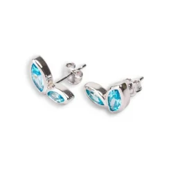 Kosma Paris Boucles D'Oreilles<Boucles d'oreilles Argentées BES25048-R Blanc