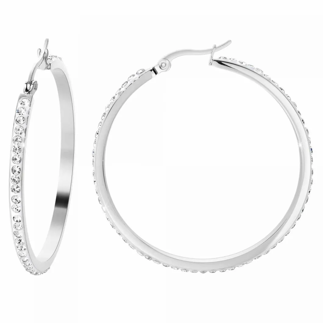 So Charm Bijoux Boucles D'Oreilles<Boucles d'oreilles B2103-ARGENT So Charm