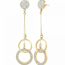 So Charm Bijoux Boucles D'Oreilles<Boucles d'oreilles B2747-DORE So Charm Doré