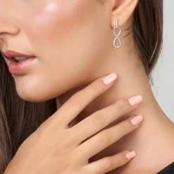 So Charm Bijoux Boucles D'Oreilles<Boucles d'oreilles Bijoux B2111-ARGENT - So Charm