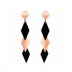 Angèle M Bijoux Boucles D'Oreilles<Boucles d'oreilles B1816-ORROSE - Angèle M