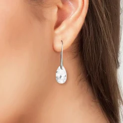 So Charm Bijoux Boucles D'Oreilles<Boucles d'oreilles BS010-SE003-CRYS So Charm Argent