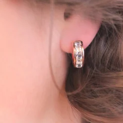 MYC-Paris Boucles D'Oreilles<Boucles d’oreilles DE0215-RG Square