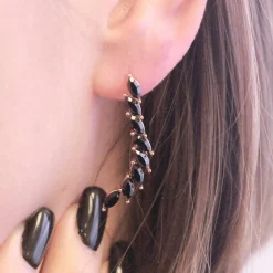 MYC-Paris Boucles D'Oreilles<Boucles d’oreilles DE0340-RG-BK