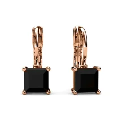 MYC-Paris Boucles D'Oreilles<Boucles d’oreilles DE0007-RG-BK Square