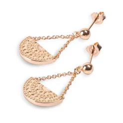 Kosma Paris Boucles D'Oreilles<Boucles d'oreilles Dorées Roses BES25076-GR Doré rose