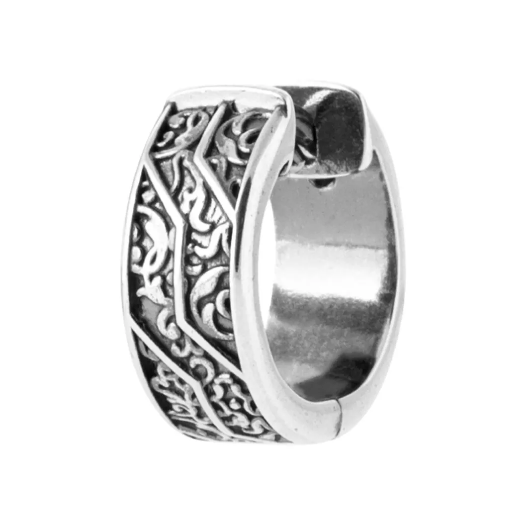 Maison de la Bijouterie Boucles D'Oreilles<Boucles d'oreilles Homme Sensimio Z655400 Argent