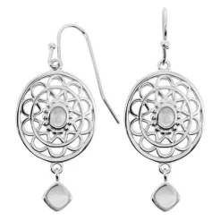 Kosma Paris Boucles D'Oreilles<Boucles d'oreilles - Collection Stella é & Pierre De Lune Argent