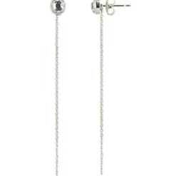 Les Interchangeables Boucles D'Oreilles<Boucles d'oreilles A56672 - Serti PM Palladium Cristal