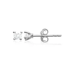 Maison de la Bijouterie Boucles D'Oreilles<Boucles d'oreilles mixte Oxyde de Zirconium argent rhodié - Z5055Z03