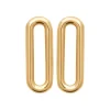 Maison de la Bijouterie Boucles D'Oreilles<Boucles d'oreilles ovale femme plaqué or - Y5VWZ00