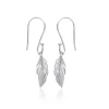 Maison de la Bijouterie Boucles D'Oreilles<Boucles d'oreilles Pendantes femme plume Argent W5Y6U00