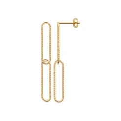 Maison de la Bijouterie Boucles D'Oreilles<Boucles d'oreilles Pendantes plaqué or Y5V5600