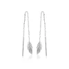 Maison de la Bijouterie Boucles D'Oreilles<Boucles d'oreilles Pendantes femme plume Argent W5YV600