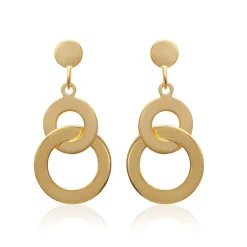 Maison de la Bijouterie Boucles D'Oreilles<Boucles d'oreilles Pendantes fantaisie plaqué or Y466Z00
