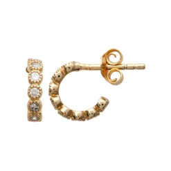 Maison de la Bijouterie Boucles D'Oreilles<Boucles d'oreilles plaqué or créoles 10mm Y50UVZ0