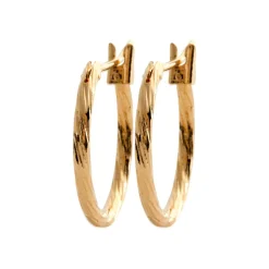 Maison de la Bijouterie Boucles D'Oreilles<Boucles d'oreilles plaqué or créoles 16mm Y6Z4UZ6