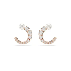 Swarovski Boucles D'Oreilles<Boucles d'oreilles - Matrix Plaqué Or Rose