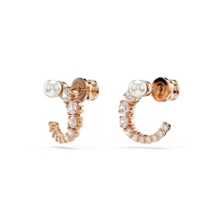 Swarovski Boucles D'Oreilles<Boucles d'oreilles - Matrix Plaqué Or Rose
