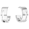 Calvin Klein Bijoux Boucles D'Oreilles<Boucles oreilles Geometric Essentials Sculptural - 35000677 Acier Argent