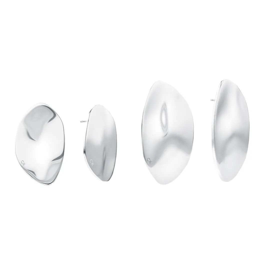 Calvin Klein Bijoux Boucles D'Oreilles<Boucles oreilles Calvin Klein CK Reflect - 35000620 Acier Argent