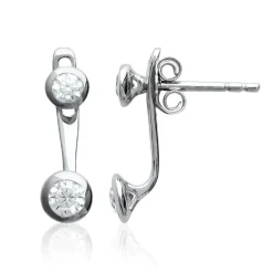 Maison de la Bijouterie Boucles D'Oreilles<Boucles oreilles femme Argent Oxyde de zirconium Z5ZVZZ0