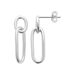 Maison de la Bijouterie Boucles D'Oreilles<Boucles oreilles femme pendantes argent rhodié W5V3V00