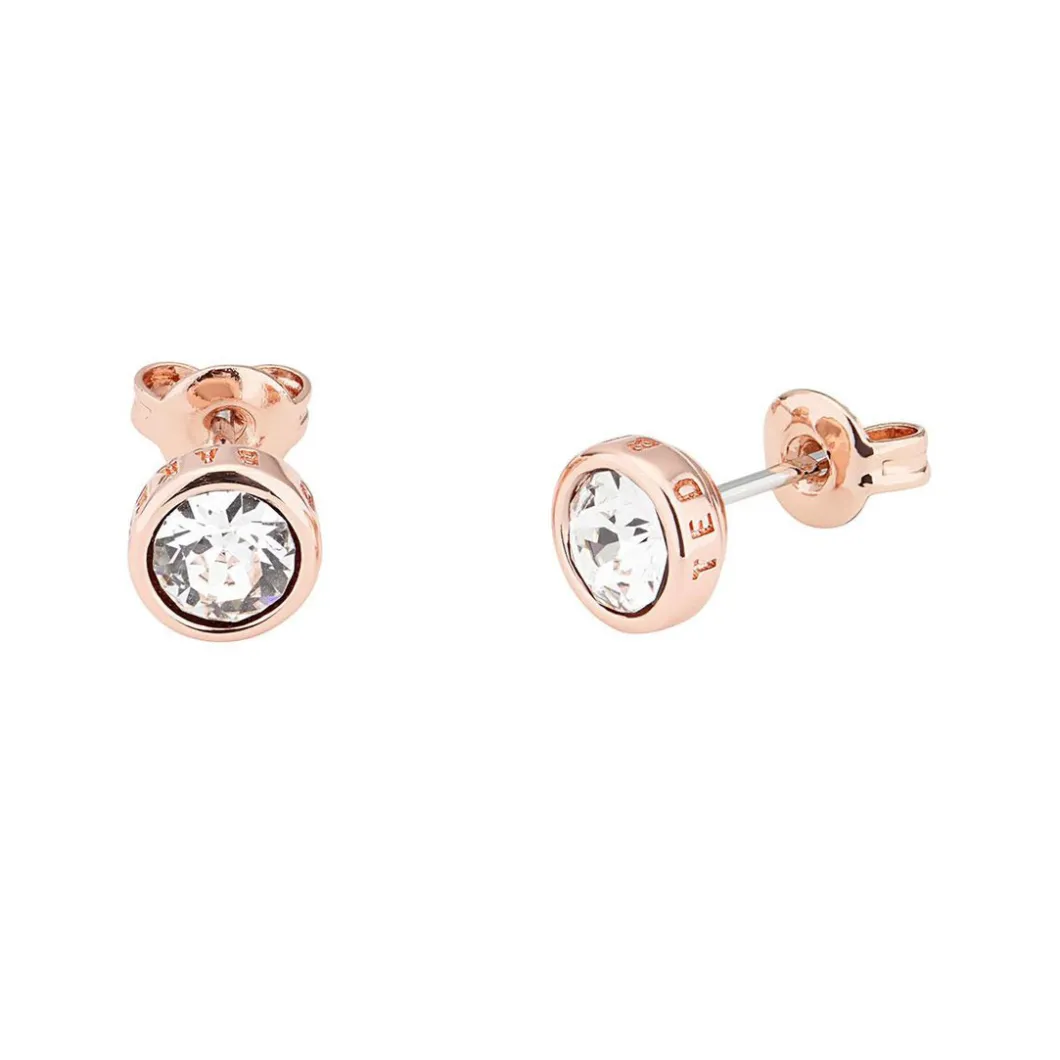 Ted Baker Boucles D'Oreilles<Boucles oreilles Femme TBJ1084-24-02 Doré rose