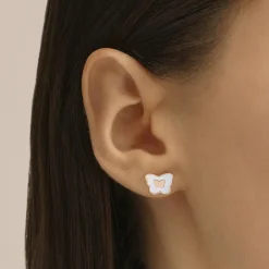 Jourdan Boucles D'Oreilles<Boucles oreilles Papilio - AJF210102E Argent