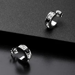 Karl Lagerfeld Bijoux Boucles D'Oreilles<Boucles oreilles Karl Lagerfeld Stone - KLAYC38 Acier Argent