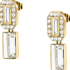 Karl Lagerfeld Bijoux Boucles D'Oreilles<Boucles oreilles Karl Lagerfeld Stone - KLAYC40 Acier Doré