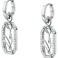 Karl Lagerfeld Bijoux Boucles D'Oreilles<Boucles oreilles Karl Lagerfeld Stone - KLAYC46 Acier Argent