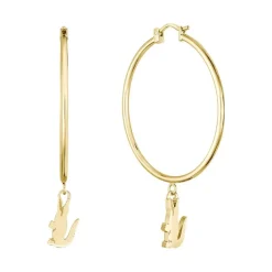 Lacoste Boucles D'Oreilles<Boucles oreilles Crocodile - 2040376 Acier Doré