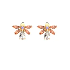 Les Georgettes Boucles D'Oreilles<Boucles oreilles 70445311976000 Doré P-Cristal