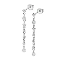Lotus Silver Boucles D'Oreilles<Boucles oreilles Glam - LP3734-4-1 Argent 925/1000