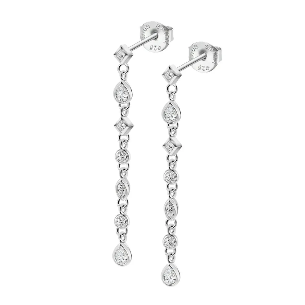 Lotus Silver Boucles D'Oreilles<Boucles oreilles Glam - LP3734-4-1 Argent 925/1000