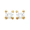 Maison de la Bijouterie Boucles D'Oreilles<Boucles oreilles Sensimio Y5055Z0Y Plaqué or